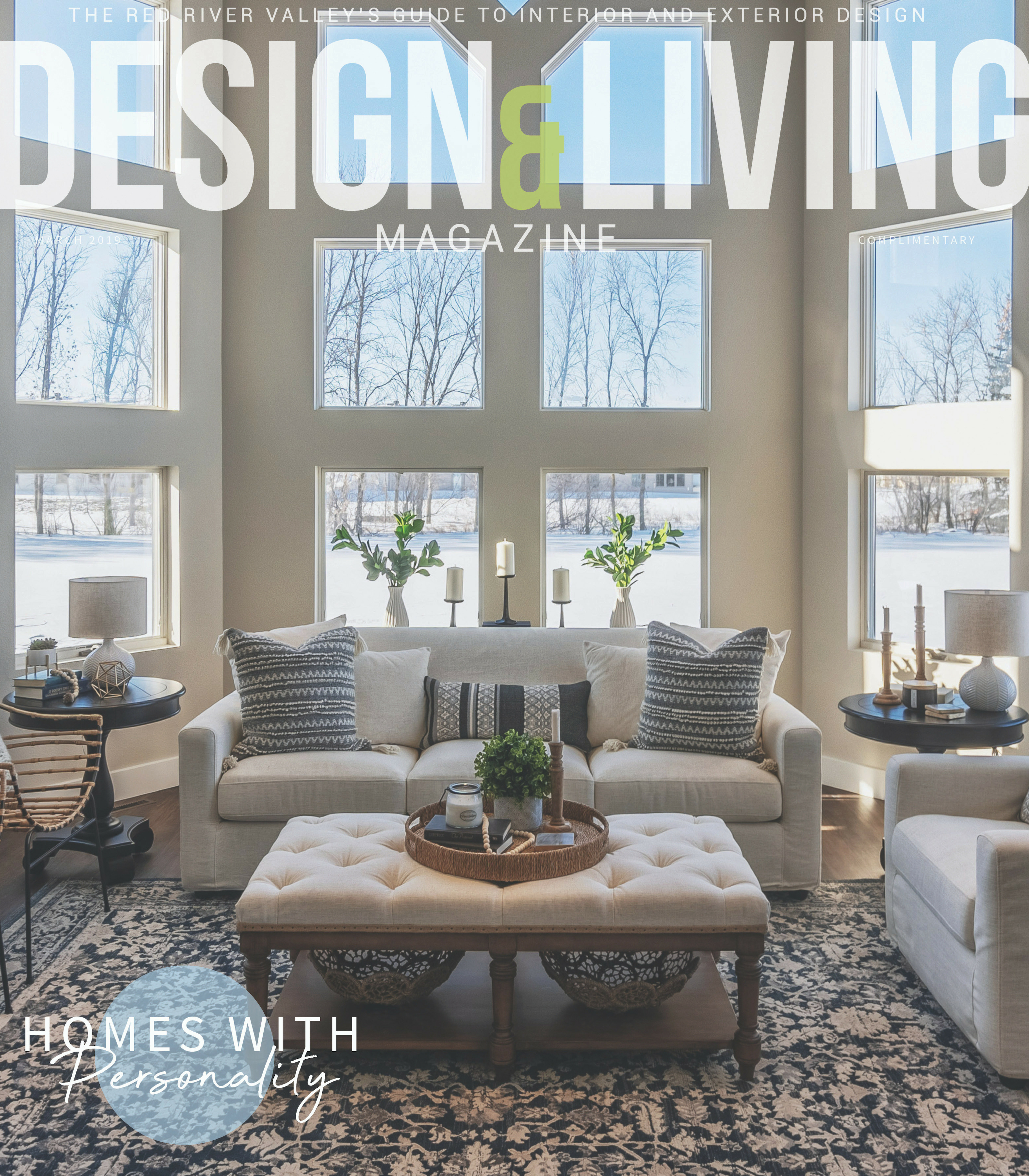 Design & Living March 2019 Cover