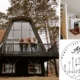 design and living atlas A-frame AirBnb